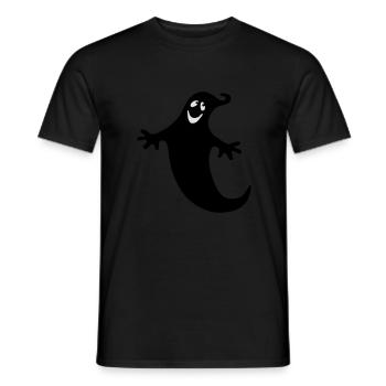 Fröhlicher Geist - Männer T-Shirt - Schwarz - Vorne - AI Model Male 178 light (178cm)