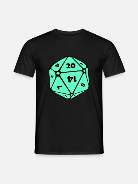 Cube - Men's T-Shirt - black