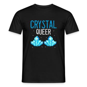 Recherche de roches et conception de roches quartzeuses - T-shirt homme - noir - Devant - AI Model Male 178 light (178cm)