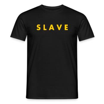 Slave - T-shirt homme - noir - Devant - AI Model Male 178 light (178cm)