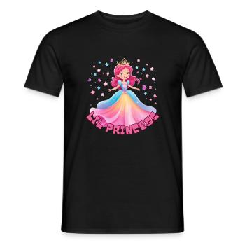Lil Princess - Männer T-Shirt - Schwarz - Vorne - AI Model Male 178 light (178cm)