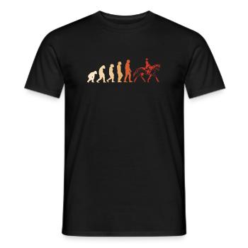 Vaulter Evolution Vaulting - Men's T-Shirt - black - Front - AI Model Male 178 light (178cm)
