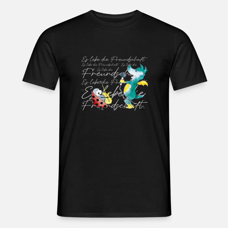 TABALUGA Und Bully Singen - Männer T-Shirt - Schwarz