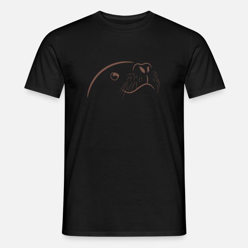 Dichtung Geschenk Spruch - Männer T-Shirt - Schwarz