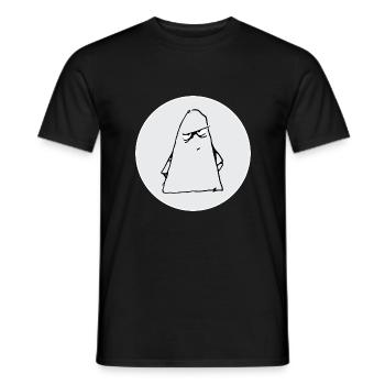 Wrongmen meh - Männer T-Shirt - Schwarz - Vorne - AI Model Male 178 light (178cm)