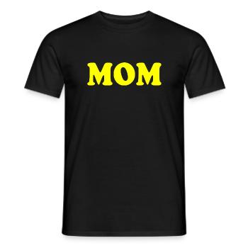 Mom - Männer T-Shirt - Schwarz - Vorne - AI Model Male 178 light (178cm)