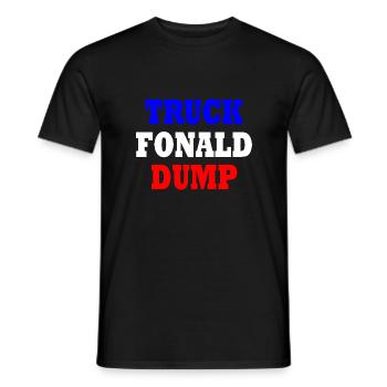 truck fonald dump - Männer T-Shirt - Schwarz - Vorne - AI Model Male 178 light (178cm)