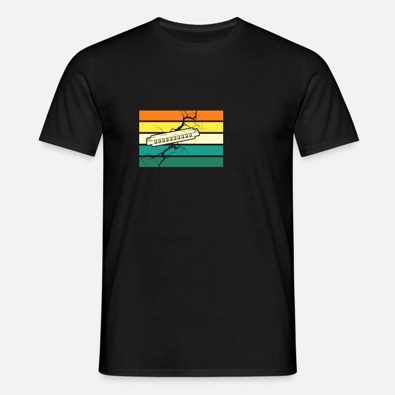 Harmonica Harmonica - Men's T-Shirt - black