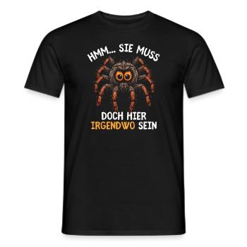 Tarantula Tarantula Gift - Men's T-Shirt - black - Front - AI Model Male 178 light (178cm)