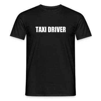 Taxi driver - T-shirt homme - noir - Devant - AI Model Male 178 light (178cm)