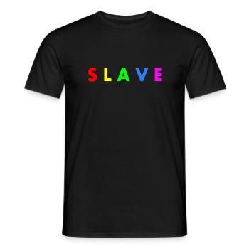 Slave - T-shirt homme - noir - Devant - AI Model Male 178 light (178cm)