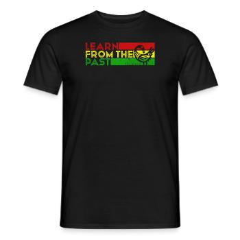 Sankofa Symbol Adinkra Ghana Black - Men's T-Shirt - black - Front - AI Model Male 178 light (178cm)