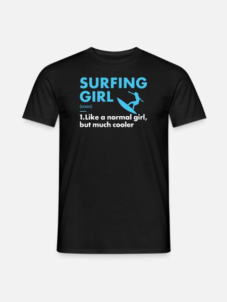 Sport Fille Surf - T-shirt homme - noir