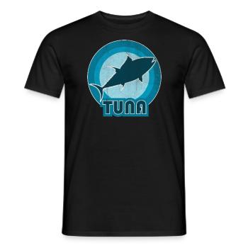 Thon - T-shirt homme - noir - Devant - AI Model Male 178 light (178cm)