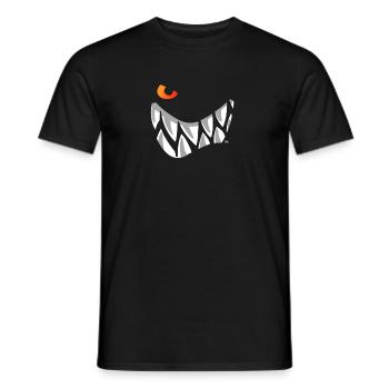 Die Wilden Kerle Grinsen - Männer T-Shirt - Schwarz - Vorne - AI Model Male 178 light (178cm)