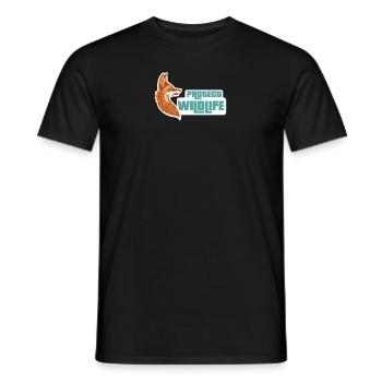 Protéger la faune - T-shirt homme - noir - Devant - AI Model Male 178 light (178cm)