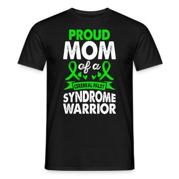 Warrior Awareness Month for the Mother of the - Men's T-Shirt - black - Front - AI Model Male 178 light (178cm)