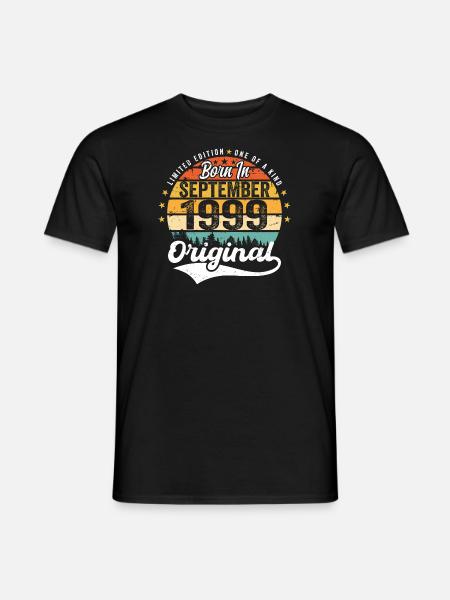 September 1999 Jubilee 1999 September - Men's T-Shirt - black