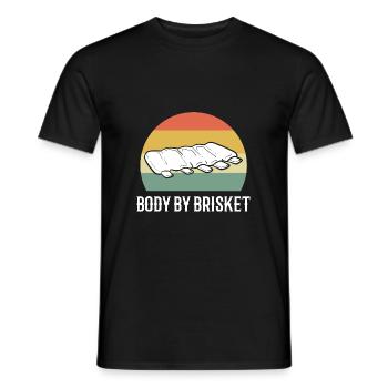 BBQ Grill King Grill Master Grill Tongs - Men's T-Shirt - black - Front - AI Model Male 178 light (178cm)