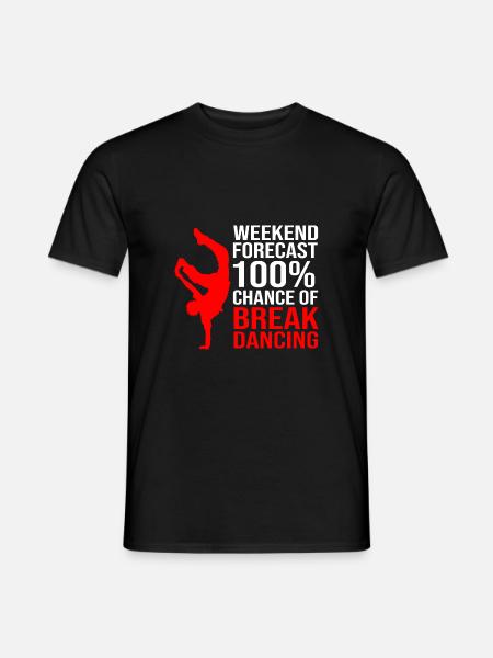 Breakdancing - Men's T-Shirt - black