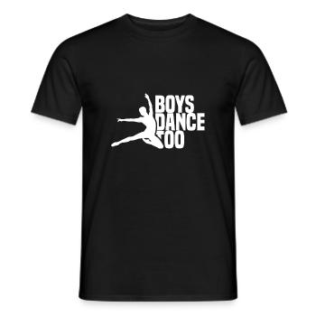 Tänzer Tanzen Ballett-Tänzer Ballerino Ballett - Männer T-Shirt - Schwarz - Vorne - AI Model Male 178 light (178cm)