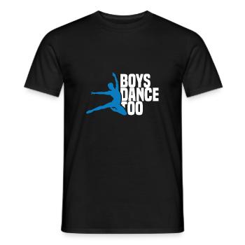 Danseur danseur ballet baller ballet ballet - T-shirt homme - noir - Devant - AI Model Male 178 light (178cm)