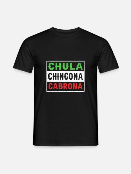 Latina Mutter - Männer T-Shirt - Schwarz