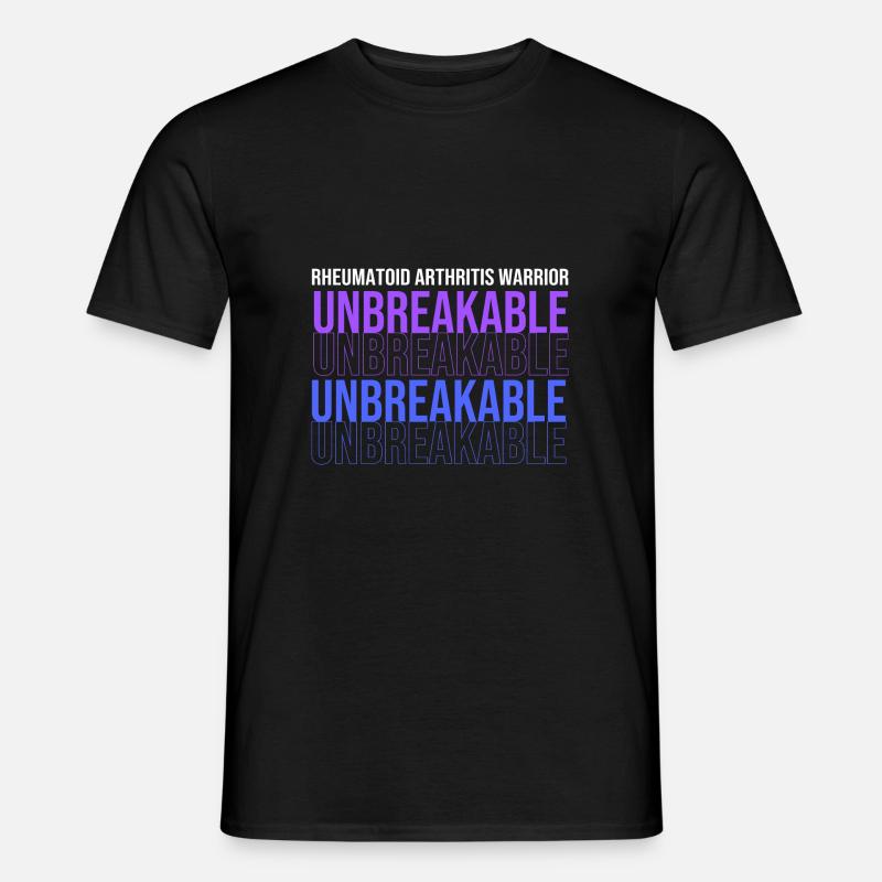 Rheuma Arthritis - Männer T-Shirt - Schwarz