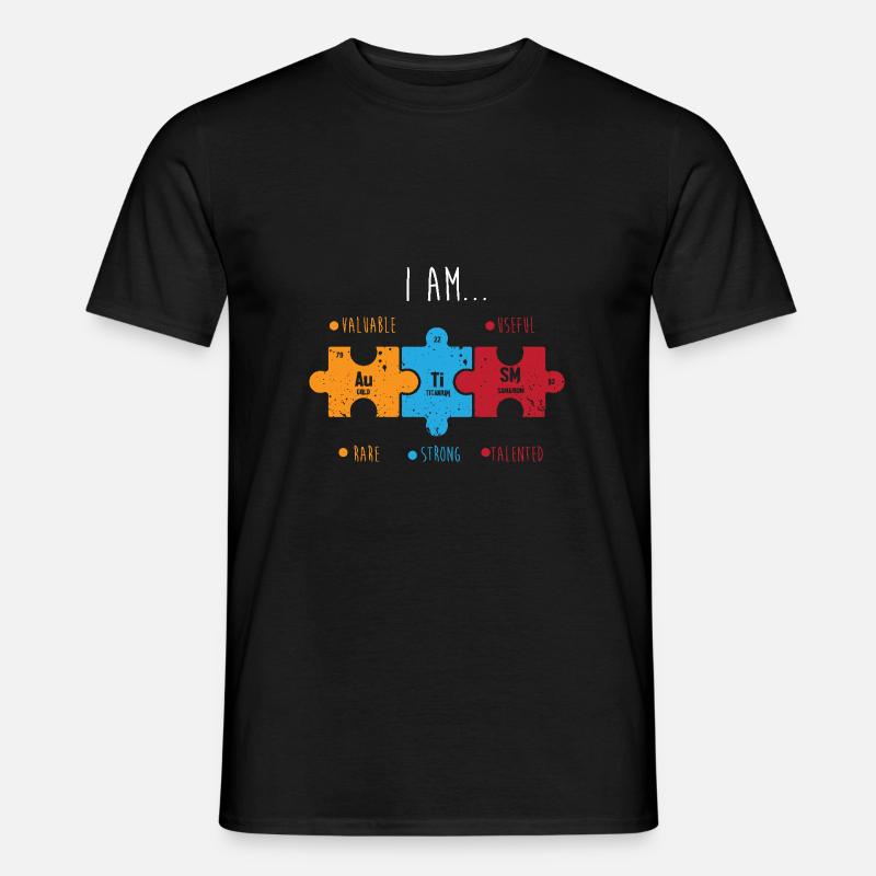 Periodensystem - Männer T-Shirt - Schwarz
