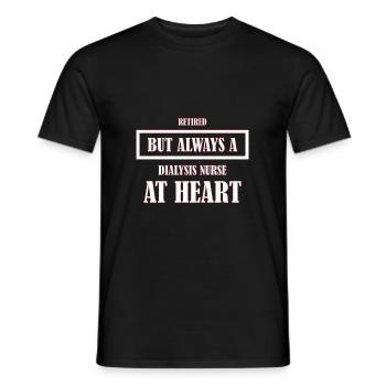 Dialyse Krankenschwester - Männer T-Shirt - Schwarz - Vorne - AI Model Male 178 light (178cm)