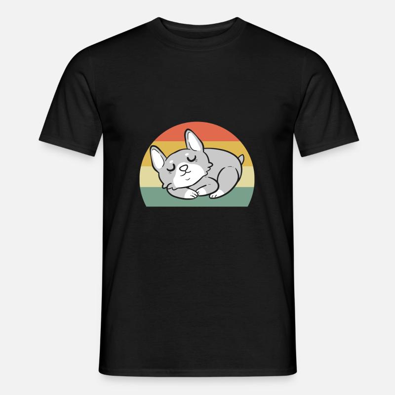 Corgi - T-shirt homme - noir