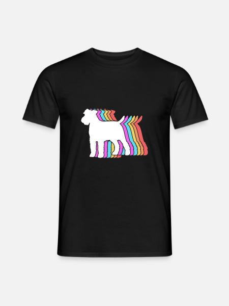 Airedale Terrier - Men's T-Shirt - black
