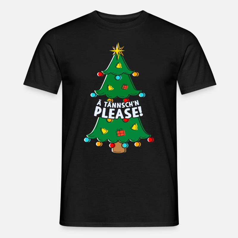 Ä Tännsch'n Please - Männer T-Shirt - Schwarz