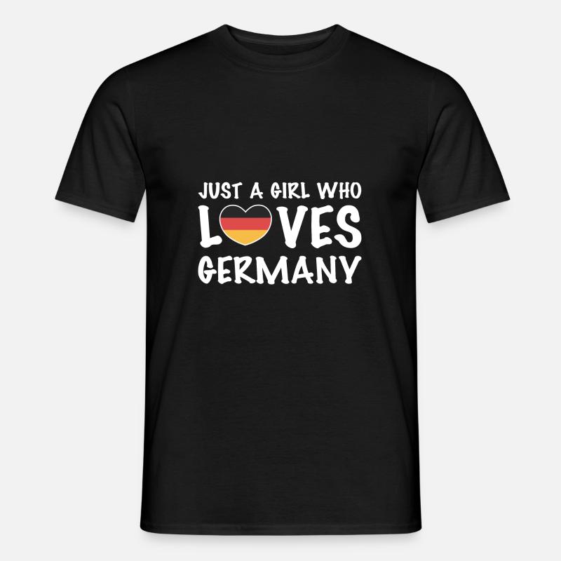 Deutschland - Männer T-Shirt - Schwarz