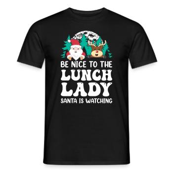 Cadeaux de Noël Noël - T-shirt homme - noir - Devant - AI Model Male 178 light (178cm)