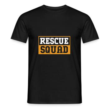 Katzenrettung Tierrechte Tierrettung Tierheim - Männer T-Shirt - Schwarz - Vorne - AI Model Male 178 light (178cm)