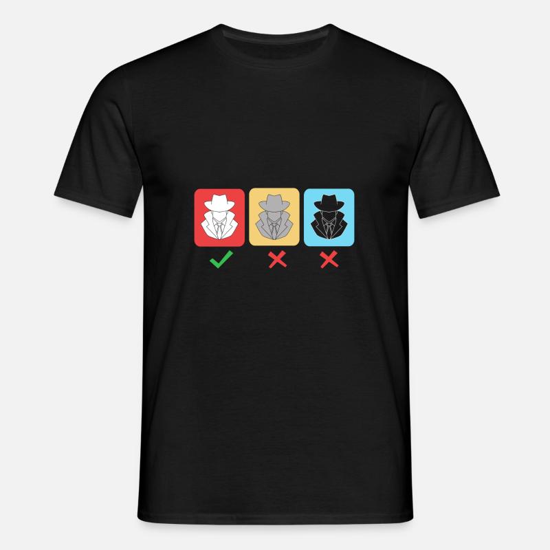 Cybersecurity Cyber Programmer Hacker - Men's T-Shirt - black