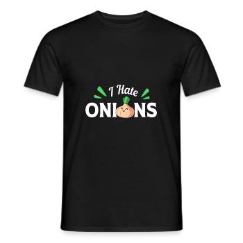 Onion - Men's T-Shirt - black - Front - AI Model Male 178 light (178cm)