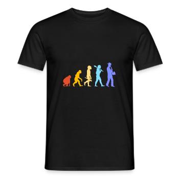 Saxophoniste saxophoniste - T-shirt homme - noir - Devant - AI Model Male 178 light (178cm)