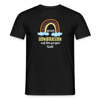 Bester Schwiegersohn auf der ganzen Welt - Männer T-Shirt - Schwarz - Vorne - AI Model Male 178 light (178cm)