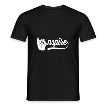 Gebärdensprache Gebärde ASL gehörlos - Männer T-Shirt - Schwarz - Vorne - AI Model Male 178 light (178cm)