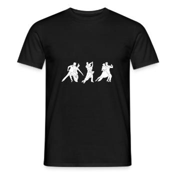 Salsa Dancer Dancer - Men's T-Shirt - black - Front - AI Model Male 178 light (178cm)