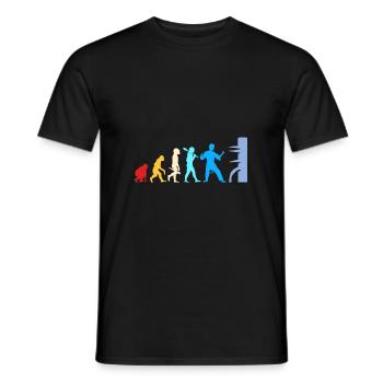 Wing Chun - Men's T-Shirt - black - Front - AI Model Male 178 light (178cm)