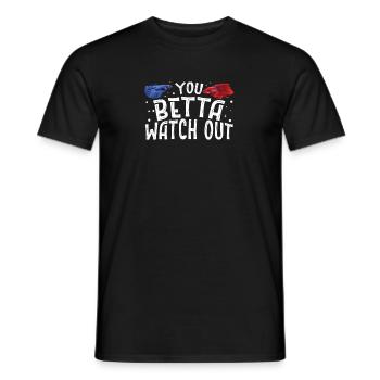 Funny, you should go for a Siamese - Men's T-Shirt - black - Front - AI Model Male 178 light (178cm)
