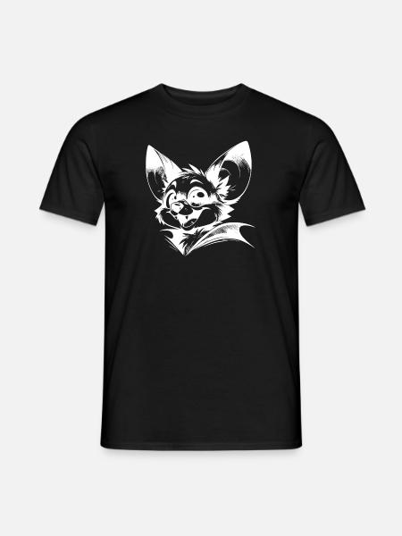 Barneflaggermus vampyr baby tegning - T-skjorte herre - svart