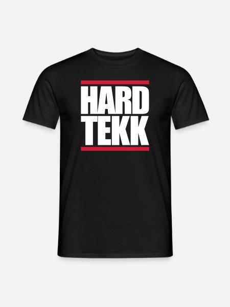 HardTekk BPM Festivals Clubbing Tekk Rave HRDTKK - Männer T-Shirt - Schwarz