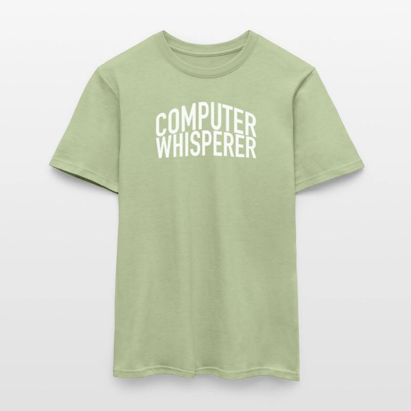 Computer Whisperer Tech Support IT Support IT Nerd Männer T-Shirt