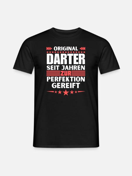 Darter matured to perfection - Men's T-Shirt - black