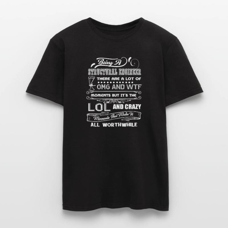 Structural Engineer Being A Structural Engineer Men’s T-shirt