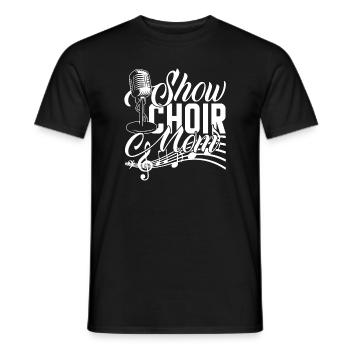 Show Choir Show Choir Mom - Men's T-Shirt - black - Front - AI Model Male 178 light (178cm)